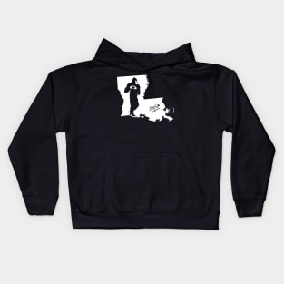 BIgfoot Louisiana State Pride Kids Hoodie